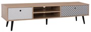 Έπιπλο τηλεόρασης HATTIE C8756 Sonoma - Πολύχρωμο 150x40x40Yεκ. 150x40x40 εκ.