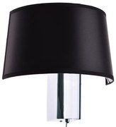 Φωτιστικό Επίτοιχο Aca OD5611B BOTTICELLI Μαύρο Ματ (Black Mat)
