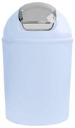 Κάδος Απορριμμάτων Μπάνιου Πλαστικός Ανοιχτό Μπλε