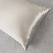 Μεταξωτή Μαξιλαροθήκη Φάκελος (50x70) Rythmos Silk Sleep Μπεζ