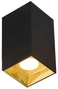 Φωτιστικό Οροφής - Σποτ Led Sq Glam 4240501 Black Viokef Αλουμίνιο