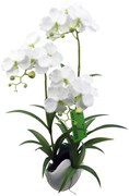 Supergreens Τεχνητό Φυτό Ορχιδέα Phalaenopsis Λευκό 57 εκ.