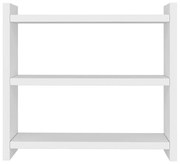 Ράφι Οργάνωσης Κουζίνας Cosmic 362ANT1120 44x40x10cm White Hanah Home Μοριοσανίδα, Μελαμίνη
