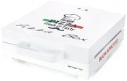 Παρασκευαστής πίτσας Emerio PB-115331, 1200W, 30 εκ., Ψήσιμο επάνω και κάτω, Αντικολλητική επίστρωση, Λευκό