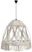 Φωτιστικό Οροφής Brazil-B 31-1300 1/Φ Φ80cm 160cm Mackrame White Heronia