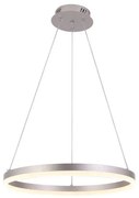 Κρεμαστό Φωτιστικό Οροφής D88059/1 Ακρυλικό LED 3000K-6000K Sunlight-D88059/1-SLV-Ασημί D88059/1-SLV
