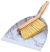 Estia Σκούπα Με Φαράσι Χειρός Bamboo Essentials Marble 04-14360