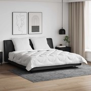 vidaXL Σετ Παπλωμάτων 3 pcs Λευκό Μικροΐνες και Φτερά Από Πούπουλο