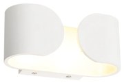 ΛΕΥΚΗ ΑΠΛΙΚΑ LED ΕΜΜΕΣΟΥ ΦΩΤ. 2X3W 230V 3000K 25000hrs NEPHELE ACA L35049