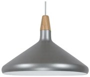 Κρεμαστό Φωτιστικό Οροφής Ασημί Φ39 GloboStar FELICITA 01276-1276-Ασημί 01276