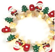 Διακοσμητικά Λαμπάκια 16xLED 0,96W 3xAA IP20 3000K Πολύχρωμο X07161105 Aca-X07161105-Πολύχρωμο X07161105