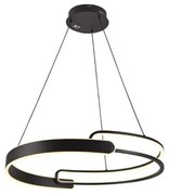 Κρεμαστό Φωτιστικό Οροφής LED 70W IP20 3CCT Μαύρο 6107-Black Inlight-6107-Black-Μαύρο 6107-Black