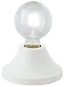 Επιτραπέζιο Φωτιστικό I-Vesevus-L E27 15x8cm White Luce Ambiente Design