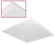 Adeleq Φωτιστικό Ψευδοροφής Led Panel 60x60cm 42W 4000K Λευκό 21-6040101