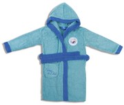 Βρεφικό Μπουρνούζι Dimcol Frozen Τυρκουάζ No2