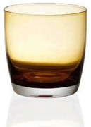 Ποτήρι Ουίσκι Irid 52.014.51 355ml Amber Cryspo Trio Γυαλί