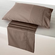 Παπλωματοθήκη King Size (Σετ 240x260) Vesta Nemesis Καφέ