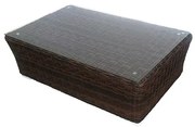 ΤΡΑΠΕΖΙ WICKER - RATTAN CARLA 5119 G
 	Διάσταση: Μ110xΠ066xΥ030cm