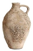 Πήλινο Βάζο Bottle Trace Coral  Sand Terracotta Ø25xH42 cm MUUBS