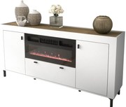 Μπουφές Mossa long plus -Leuko - 177.00Χ40.00Χ84.00cm