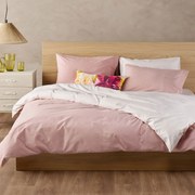 Σεντόνια Pesca 18 (Σετ 3τμχ) Pink Kentia Μονό 160x270cm 100% Βαμβάκι