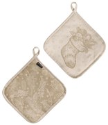 ΣΕΤ ΠΙΑΣΤΡΕΣ ΚΟΥΖΙΝΑΣ 2 ΤΕΜ. KENTIA - SNOW 2427