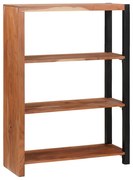 Ράφι Βιβλίων Καφέ 80 x 30 x 110 εκ Μασίφ ξύλο ακακίας