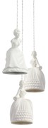 Φωτιστικό Οροφής  SE171-3 HANDAN &amp; LATIFE WHITE PENDANT+ - 21W - 50W - 77-3677