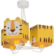 Φωτιστικό Οροφής Παιδικό Little Tiger 64567 Yellow Ango Πολυπροπυλένιο