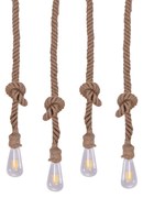 Φωτιστικό Οροφής  SE147-27-4 MAYA PENDANT LAMP ROPE+ - 51W - 100W - 77-4345