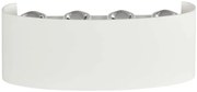 V-TAC Απλίκα Τοίχου LED 7W 940lm 150° IP65 Up-Down Τετραπλή Άσπρο Σώμα Φυσικό Λευκό 218618