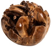 Intrahome ΔΙΑΚΟΣΜΗΤΙΚΟ ΔΑΠΕΔΟΥ CLEM ΑΚΑΝΟΝΙΣΤΗ ΣΦΑΙΡΑ-ΞΥΛΟ ΤΕΑΚ ΜΕΓΕΘΟΣ ΜΕΓΑΛΟ Φ50εκ. intraho-1521953