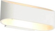 ACA L35039 Φωτιστικό Απλίκα Up-down 1*3w  Led 3000Κ Μέταλλο Λευκό Ματ