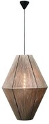 Arkolight Μοντέρνο Φωτιστικό Κρεμαστό Φ45xY150cm Μαύρο-Φυσικό 977-2/45