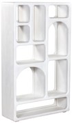 ΒΙΒΛΙΟΘΗΚΗ HANDYR HM9707 ΜΑΣΙΦ ΞΥΛΟ MANGO ΣΕ ΛΕΥΚΟ ΧΡΩΜΑ 100x35x165Yεκ.