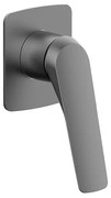 KARAG  LEA Μίκτης ντους μονός LEA Gun Metal S050A21 KARAG KARAG-5206836617053
