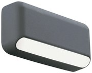 Φωτιστικό Τοίχου - Απλίκα Seren 4309301 15,5x3,7x7,5cm Led 160lm 3W 3000K Anthracite Viokef