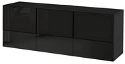 BESTÅ έπιπλο TV με πόρτες και συρτάρια, 180x40x64 cm 391.942.62