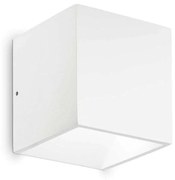 Φωτιστικό Τοίχου - Απλίκα Rubik 269313 10x10x10cm Led 700lm 8,5W 3000K White Ideal Lux