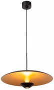 Φωτιστικό Κρεμαστό Lucide 41412-40-30 KENNETH Μαύρο Ματ (Black Mat)|Χρυσό Χρώμα (Gold Coloured) 2700 K