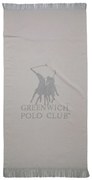 Πετσέτα Θαλάσσης (80x170) Greenwich Polo Club Beach 3778 Grey