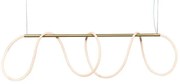 Φωτιστικό Οροφής LED Zambelis 19254 Gold Matt