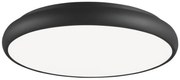 Πλαφονιέρα φωτιστικό οροφής LED Gap σε 3 μεγέθη Nova Luce-8100986-Μαύρο 8100986