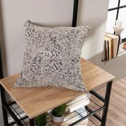 Μαξιλαροθήκη Διακοσμητική Montana 07 Dark Grey Teoran 43X43 Ακρυλικό,Βαμβάκι, Polyester