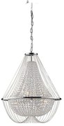 Φωτιστικό Οροφής I-Vienna-S45 CR Chrome Luce Ambiente Design Κρύσταλλο