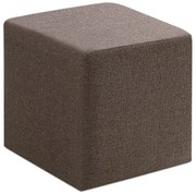 Σκαμπώ Kare Megapap υφασμάτινο χρώμα καφέ 40x40x40εκ.-GP043-0090,2