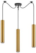 Φωτιστικό Οροφής  SE21-GM-5-BL3 ADEPT TUBE GOLD MATT Gold Matt Pendant+ - 51W - 100W - 77-8680