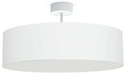 Φωτιστικό Οροφής - Πλαφονιέρα Violet 7958 E27 25W White Nowodvorski Μέταλλο,Ύφασμα