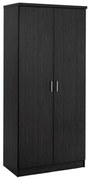 Ντουλάπα JENNA Δίφυλλη Ανοιγόμενη Zebrano 80x43x181 εκ. 80x43x181 εκ.