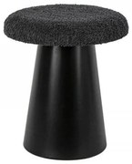 ΣΤΡΟΓΓΥΛΟ ΜΕΤΑΛΛΙΚΟ ΣΚΑΜΠΟ Fylliana FL4201 ΜΑΥΡΟ ΧΡΩΜΑ 35x40εκ 128-225-129